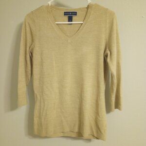 Karen Scott Beige Sweater
